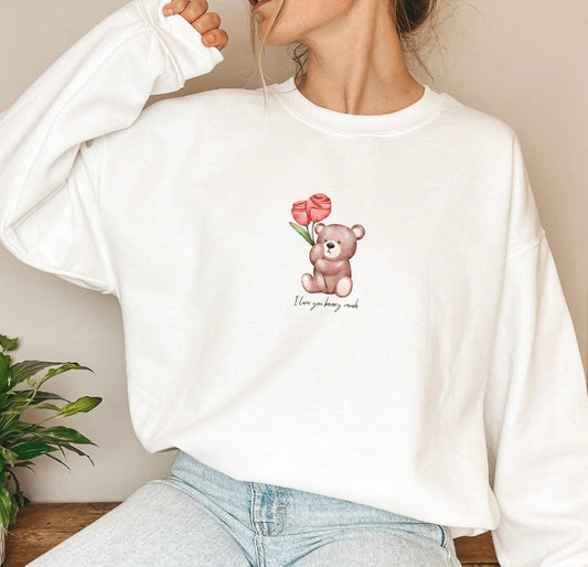 I Love You Beary Much Crewneck